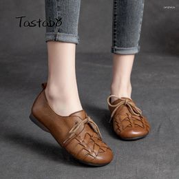 Casual Shoes Genuine Leather Summer Loafers Women Moccasins Soft Pointed Toe Ladies Footwear Flats Female