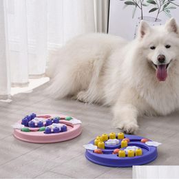 Dog Toys & Chews Puzzle Interactive Toy For Puppy Iq Stimation Treat Training Dispenser Smart S Cats Fun Feeding 221007 Drop Delivery Dhtf9