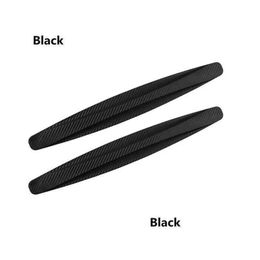 Other Motorcycle Parts 2Pcs Car Bumper Protector Strip Guard Corner Protection Strips Scratch Crash Blade Anti-Collision Accessories Dhsku