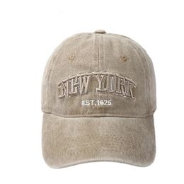 Washed Allmatch Embroidery Student Boys Sun Baseball Hats For Men Hip Hop Hiking Sunscreen Man Women Fishman Caps 240513