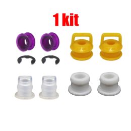 8pc Automatic Manual Gear Shift Lever Linkage Shifter Bushing Sleeve Grommet Repair Kit Rubber Grommet Clips Replacement Part