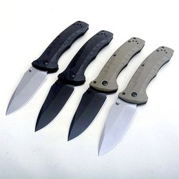 NUOVO coltello a pieghe tascabile 980 CPM-S30V in titanio nero / bianco Resina a lama di caduta con lama con tela in acciaio inossidabile sopravvivenza coltelli tattici