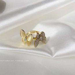 Jewellery master designs Vaned original rings Butterfly Jewellery ring womens new trendy design simple and with Original logo Vanlybox