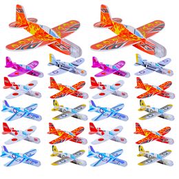 30Pcs Small Glider Plane Hand Throwing Planes Throwing Flying Aircraft Birthday Party Favor Gift Paper airplane