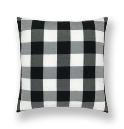 16styles Plaid Cushions Cover Throw Pillow Case Check Decor Pillows Covers Office Car Home Sofa Decor spandex without pillow core 2577440