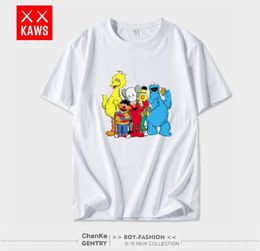 Men's T-shirts Letter Three-dimensional Printing Cross Angel Short Sleeve Hip Hop Street Loose T-shirt7945999