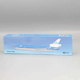 Aircraft Modle 1 200 Scale KLM MD11 MD-11 Airlines ABS plastic Aeroplane model toy Aeroplane model toy collection S5452138