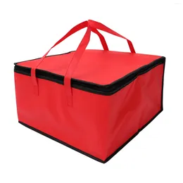 Storage Bags Insulated Delivery Lunch Thermal Grocery Tote Pizza Cooler Bento Warmer Catering Portable Shopping Commercial Reusable Box