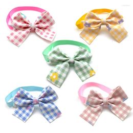 Dog Apparel 30/50 Pcs Accessories For Small Medium Dogs Pet Bow Ties Necktie Adjustable Collar Grooming Supplies Bows