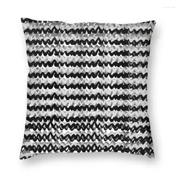 Pillow Contemporary Herringbone Cover Geometric Bohemian Floor Case For Sofa Fashion Pillowcase Home Decorative