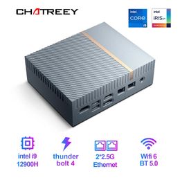 Chatreey IT12 Gaming Mini PC 12th Intel Core i7 1360P i9 12900H 13900H Desktop Computer Daul 2.5G LAN PCIe 4.0 Wifi 6 240509