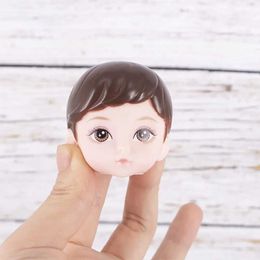 Dolls Mobile connector 16cm BJD little boy doll with blue and yellow eyes 3D simulated eye hinge doll 13 connector doll 16cm BJD doll with clothe