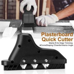 Hand Planer Blade, Three-Blade Planer, Plasterboard Edger, Portable Plasterboard Cutter Hand Cutter
