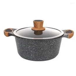 Pans Soup Pot Non-stick Noodle Stew Induction Cooker Gas Stove Universal Cast Iron