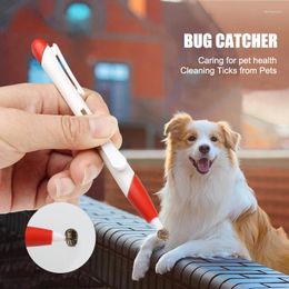 Dog Apparel And Groom Pen Clip Ticks Tick Removing Tools Remover Catching Pet Tweezers Flea Anti Hair Fleas Care Bug