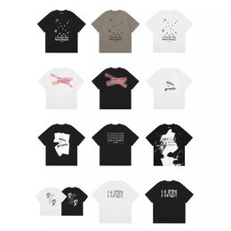 Maisonss Margiela Mm6 T Shirt Mens T-shirts Number Embroidery T-shirt Men Tshirt Spring Summer for Shirts Womens Tees Short Sleeves