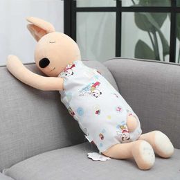 Plush Dolls 75cm/120cm Cute Sleeping Rabbit Plush Pillow Toys Soft Bunny Dolls Stuffed Animals Soft Baby Toys for Children Girls Gift H240521 SKCC