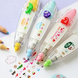 Kawaii Animals cat dog Owl Press Type Decorative Correction Tape Diary Stationery School Supply 240430