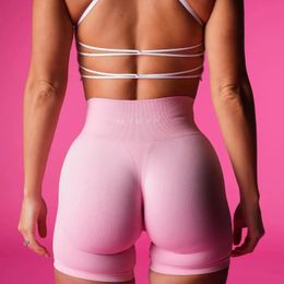 NVGTN Contour Seamless Shorts Women Workout Mini Short Legging Butt Push Up Exercise Clothing Sports Fitness Yoga Gym Wear Lycra 240516