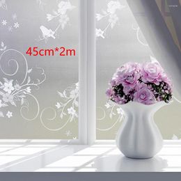 Window Stickers Glass Sticker Waterproof Frosted Kitchen Privacy Film Decorative Self Adhesive Office Home Removable Cling Bathroom