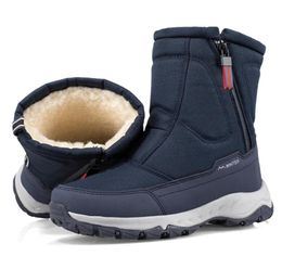 Men winter boots men winter shoes snow boots waterproof non-slip thick warm boots for -40 degrees 2012159374576