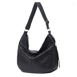 Totes Soft Genuine Leather Large Capacity Handbags Tote Bags For Women 2024 Black Crossbody Shopper Bag Underarm Shoulder