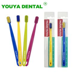 10pcs Soft Toothbrush Men Women Adult Household Tooth Brush Portable Orthodontic Teeth Brush Oral Hygiene Tools Teeth Whitening 240522