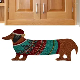 Carpets Cute Christmas Doormat Decoration Non-Slip Winter Holiday Welcome Floor Mat Rug Entryway For Front