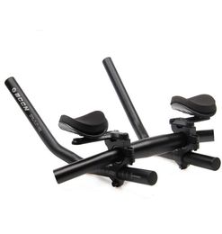 WholeBicycle Mountain Cycling Bike Separated Relaxation Vice Handlebar Black Durable Useful Alloy Triathlon Rest Handle Bar2064628