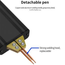 Handheld Spot Welder DIY Portable 0.1-0.2mm Nickel Chip 18650 Lithium Battery Welding Repair Tool 5 Speed Adjustable Mini Type-C