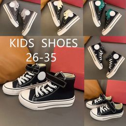 Kids Shoes High Low All Stars Running Shoe Girls Boys Black green White Children Optical Casual Sneakers Toddler Youth Sports breathable Outdoor Trainers