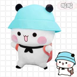 Plush Dolls Inventory Bubu and Dudu Panda Plush Cute Cartoon Panda Bear Doll Kawaii Filling Soft Pillow Toy Birthday Gift H240521 A8LX