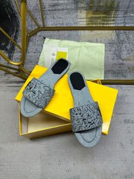 Designer Sandals Luxury Women's Woody Clogs Mule Flat Sandals Slide Letter loafers Slippers Women's Pink Slippers 0517