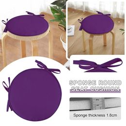 Pillow Round Chair Candy Color Seat S With Drawstring Home Decor Pillows Throw Office Stool Patio