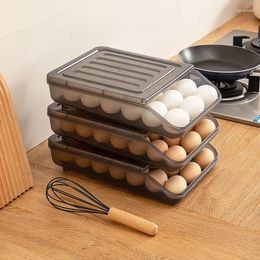 Storage Bottles Kitchen Desktop Egg Box Plastic Can Be Stacked Multiple Layers To Roll Food Grade