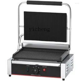 Bread Makers ZF Commercial Laminate Grilled Furnace Steak Machine Teppanyaki Pancake Oven Sandwich Barbecue Panini