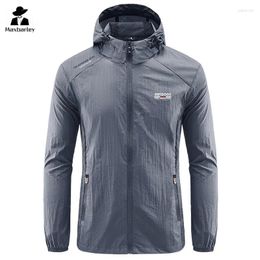 Men's Jackets Sunscreen Jacket Summer Fashion Outdoor Pography Camping Waterproof Windbreaker Casual Versatile Quick-drying Coat