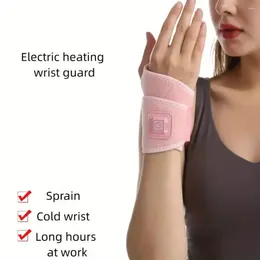 Wrist Support Breathable Electric Heating Straps Protective Skin Friendly Guard Non-Slip Thin USB Sports Women