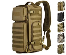 Multifunction Chest Sling Backpack Men Single Shoulder Bags Large Travel Military Backpacks Cross Body Outdoors Rucksack Pack Outd6671557