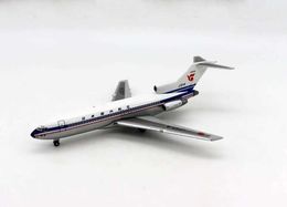 Aircraft Modle New 1/400 scale JDA 727-100 JA8314 aircraft model Airbus aircraft die cast alloy toy for collecting gifts S5452138