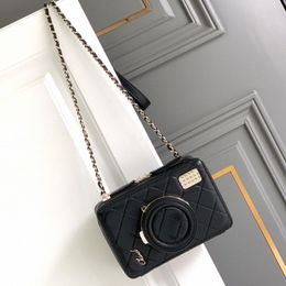 10A 24s camera bag large pearll Mirror quality Desiginers shoulder bag Cosmetic bag mirror double handbag crossbody Official original imported Genuine I5ro#
