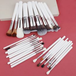 30pcs Professional Makeup Brushes Set Cosmetic Beauty Tools Foundation Eyeshadow Concealer Blend Brushes Fluffy Bristle Powder 240522