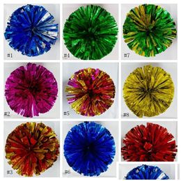 Other Event Party Supplies Pompoms Cheerleader Uniform Hand Flower Cheer Ball Dance School Square Performance Props Eea293 Drop De Dh0Xo