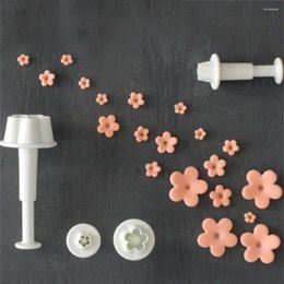 Baking Moulds Wedding Daisy Flower Cake Plunger Fondant Cookie Cutter Mold Plum Decorating Biscuit Stamps For Kitchen Accessories