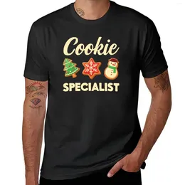 Men's Tank Tops Cookie Specialist For Christmas Lovers T-Shirt Customizeds Shirts Graphic Tees Sweat Men