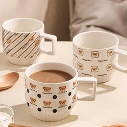 Mugs Ceramic Coffee Cup Cute Mug Household Exquisite And Beautiful Cups Modern Style Set Tableware Home Crafts