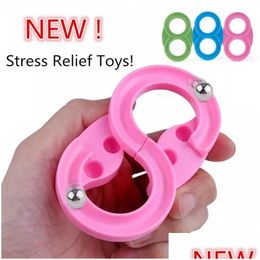 Decompression Toy Relief Fidget 88 Track Handheld Induction System Trains Spinner Squishy Anti Toys Adt Funny Reliver Sensory Drop Del Otvjc