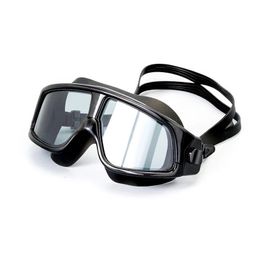 Stylish Large Frame Swimming Goggles for Adults HD Antifog Swim Glasses Manufacturer Direct Wholesale Price 240522