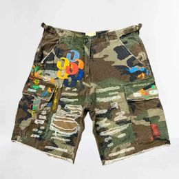 Designer Shorts Men Jeans Women Mens Pants Unisex Camouflage Cargo Spring Summer Casual D Dc