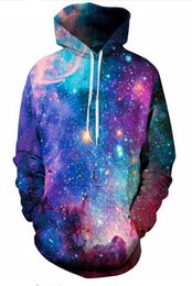 New Fashion Cool Sweatshirt Hoodies 3D Print Mens Womens Casual Space Galaxy Fashion Style Streetwear Long Sleeve Clothes RLMS4979309